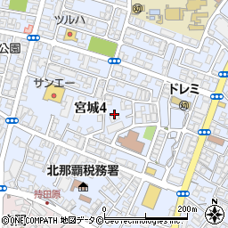 沖縄コロニーセンター周辺の地図