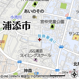 仲田アパート周辺の地図