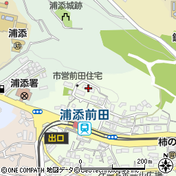 前田市営住宅周辺の地図