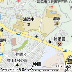 学習受験社　浦添事務所周辺の地図