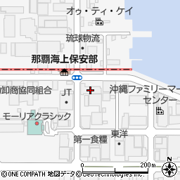 琉石港ビル周辺の地図