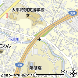 沖縄県浦添市大平3丁目5周辺の地図