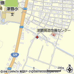 津城電気工事周辺の地図