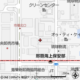 株式会社アイコットリョーワ　沖縄営業所周辺の地図