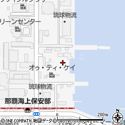 沖縄県浦添市伊奈武瀬周辺の地図