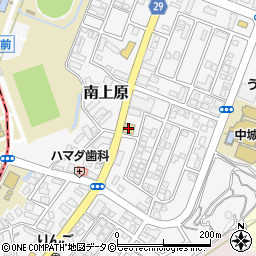 はま寿司中城店周辺の地図