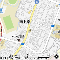 はま寿司中城店周辺の地図