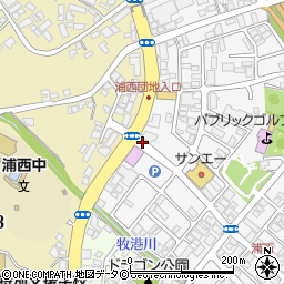 和風亭 浦西店周辺の地図