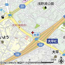 沖縄県浦添市伊祖1丁目5-8周辺の地図