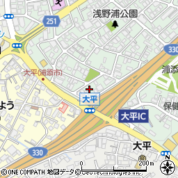 沖縄県浦添市伊祖1丁目5-10周辺の地図