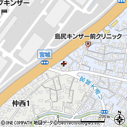 ファミリーマート宮城一丁目店周辺の地図