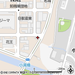 りゅうせきライフサポート・卸団地店周辺の地図