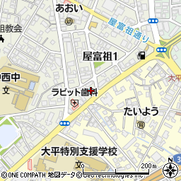 コザ信用金庫浦添支店周辺の地図