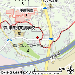 沖縄県　地質調査業協会周辺の地図