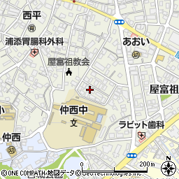 パークシティ浦添周辺の地図