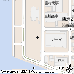 琉球港運株式会社　営業部周辺の地図