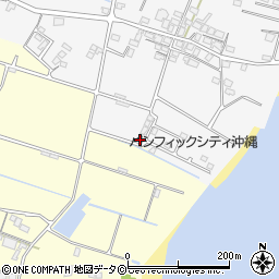 沖縄県中頭郡中城村奥間954-5周辺の地図