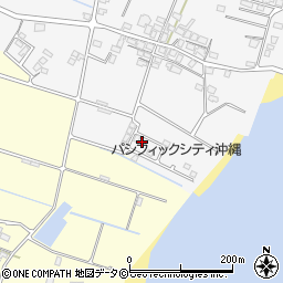 沖縄県中頭郡中城村奥間954-22周辺の地図