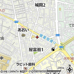 合名会社浦城タクシー　事務所周辺の地図