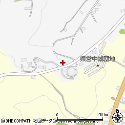 沖縄県中頭郡中城村奥間809周辺の地図