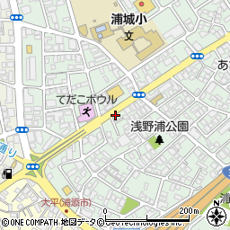仲田針灸カイロ治療院周辺の地図