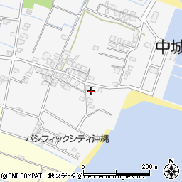 沖縄県中頭郡中城村奥間923周辺の地図