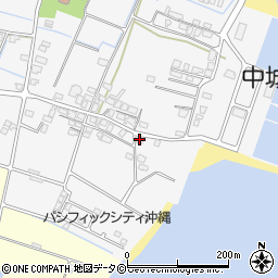 沖縄県中頭郡中城村奥間923-1周辺の地図