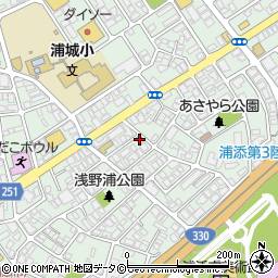 沖縄県浦添市伊祖1丁目20-5周辺の地図