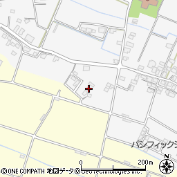沖縄県中頭郡中城村奥間966周辺の地図