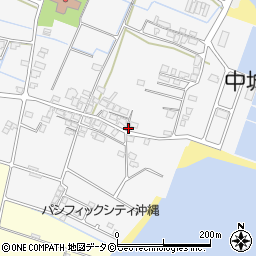 沖縄県中頭郡中城村奥間875周辺の地図