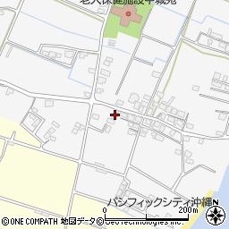 沖縄県中頭郡中城村奥間959周辺の地図