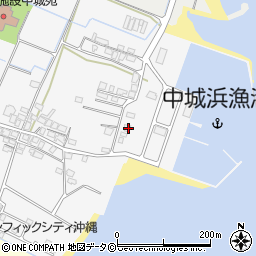 沖縄県中頭郡中城村奥間852周辺の地図