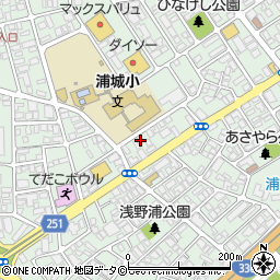 沖縄県浦添市伊祖2丁目30-19周辺の地図