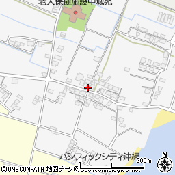 沖縄県中頭郡中城村奥間895周辺の地図