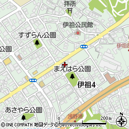 富士会館浦添ホール周辺の地図