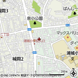 沖縄県浦添市伊祖2丁目15-10周辺の地図