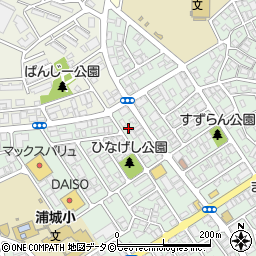 沖縄県浦添市伊祖2丁目24-16周辺の地図