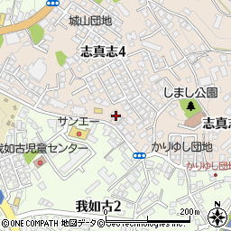日本基督教団志真志伝道所周辺の地図