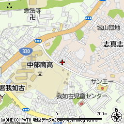株式会社喜神サービス　宜野湾営業所周辺の地図