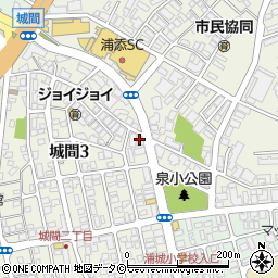 沖縄丼丸城間店周辺の地図
