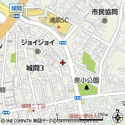 丼丸 浦添店周辺の地図