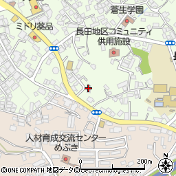 コーポ長田周辺の地図
