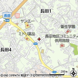 ゆい薬局長田店周辺の地図