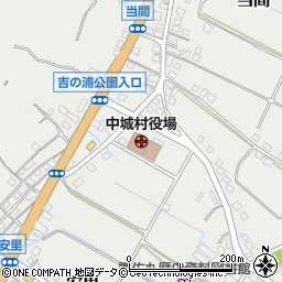 沖縄県中城村（中頭郡）周辺の地図