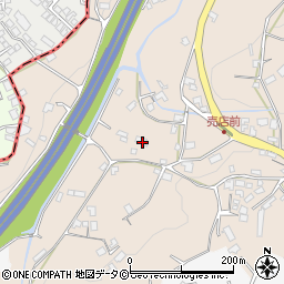 有限会社與那嶺塗装社周辺の地図