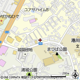 日本生命浦添営業支部周辺の地図