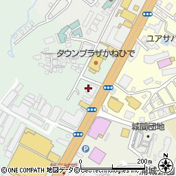 沖縄県浦添市城間3021周辺の地図