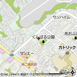セブンイレブン宜野湾真栄原３丁目店周辺の地図