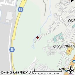沖縄県浦添市城間2952-36周辺の地図