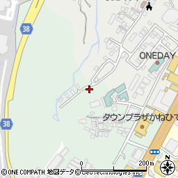 沖縄県浦添市城間2952-17周辺の地図